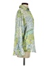 Zara Paisley Green Long Sleeve Blouse Size XS - photo 4