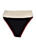 Shein Color Block Ivory Swimsuit Bottoms Size M - photo 2