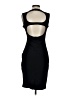 ANGL Solid Black Cocktail Dress Size S - photo 2