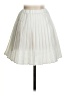 Unbranded 100% Polyester Solid White Formal Skirt Size S - photo 2