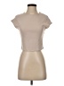 Fab'rik Tan Short Sleeve Turtleneck Size S - photo 1