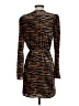 WAYF Animal Print Brown Orange Cocktail Dress Size XS - photo 2