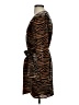 WAYF Animal Print Brown Orange Cocktail Dress Size XS - photo 5