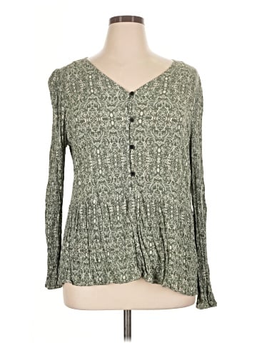 Style&Co Long Sleeve Blouse (view 1)