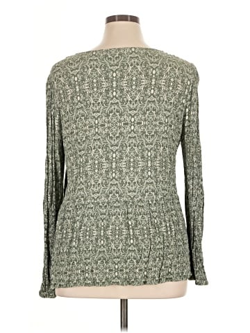 Style&Co Long Sleeve Blouse (view 2)