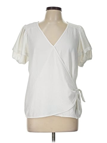 Adrienne Vittadini Short Sleeve Blouse (view 1)