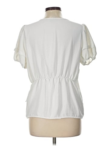 Adrienne Vittadini Short Sleeve Blouse (view 2)