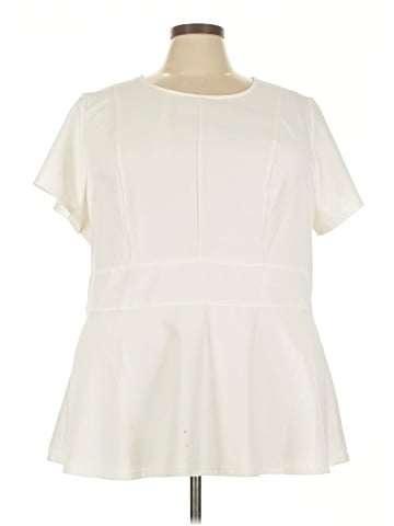 Lane Bryant Short Sleeve Blouse (view 1)