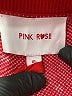 Pink Rose Polka Dots Red Pullover Sweater Size XL - photo 7