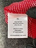 Pink Rose Polka Dots Red Pullover Sweater Size XL - photo 8