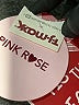 Pink Rose Polka Dots Red Pullover Sweater Size XL - photo 9
