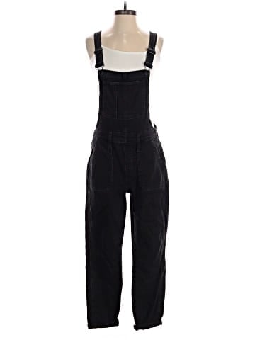 Madewell Skinny Overalls in Lunar Wash (view 1)