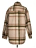 American Eagle Outfitters Plaid Brown Coat Size XS - photo 2