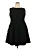 SPANX Solid Black Casual Dress Size 2X - photo 1