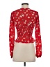 Intermix Red Long Sleeve Blouse Size 0 - photo 2