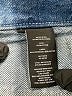 Helmut Lang 100% Cotton Color Block Blue Jeans Size 27 waist - photo 7
