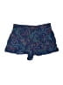 Ecote 100% Rayon Paisley Blue Shorts Size XS - photo 2