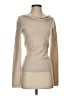 TSE 100% Cashmere Metallic Tan Cashmere Pullover Sweater Size S - photo 1