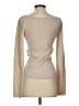 TSE 100% Cashmere Metallic Tan Cashmere Pullover Sweater Size S - photo 2