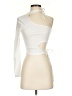 Shein Ivory Long Sleeve Top Size 2 - photo 1