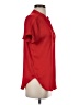 Reset 100% Polyester Solid Red Short Sleeve Polo Size S - photo 4