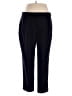 Talbots Solid Blue Black Casual Pants Size 16 - photo 1