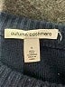 Autumn Cashmere 100% Cashmere Color Block Blue Cashmere Pullover Sweater Size S - photo 7