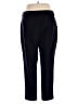 Talbots Solid Blue Black Casual Pants Size 16 - photo 2