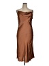 Bebe 100% Polyester Brown Cocktail Dress Size XL - photo 1