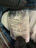 H&M Chevron-herringbone Blue Jeans Size L - photo 8