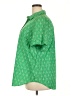 Roaman's Green Short Sleeve Blouse Size 22 - photo 5