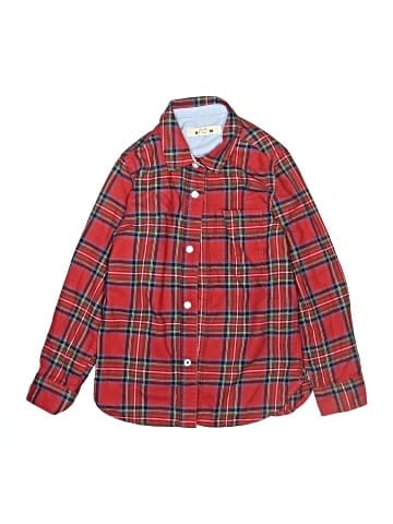 Mini Boden Long Sleeve Button-Down Shirt (view 1)
