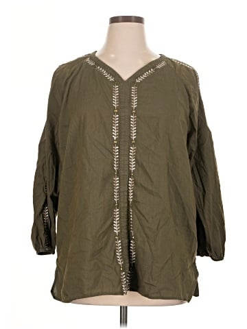 Chico's 3/4 Sleeve Blouse (view 1)