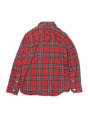 Mini Boden Long Sleeve Button-Down Shirt (view 2)