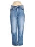 NYDJ Hearts Blue Jeans Size 4 - photo 1