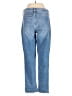 NYDJ Hearts Blue Jeans Size 4 - photo 2