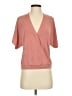 By Anthropologie Pink Short Sleeve Top Size S - photo 1