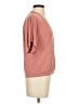 By Anthropologie Pink Short Sleeve Top Size S - photo 4