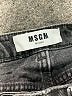 MSGM 100% Cotton Black Denim Shorts Size EU 40 / US 10 - photo 3