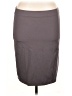 Attention Solid Gray Casual Skirt Size XL - photo 1