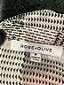 Rose + Olive 100% Polyester Houndstooth Gray Long Sleeve Blouse Size M - photo 7