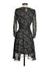 Allegra K 100% Polyester Print Black Cocktail Dress Size XS - photo 2