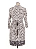 Bass Animal Print Multi Color Ivory Cocktail Dress Size XL - photo 2