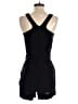 BCBGeneration 100% Rayon Solid Black Romper Size 4 - photo 2