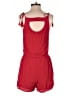 Blue Rain Hearts Red Romper Size M - photo 2