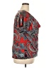 Roz & Ali Red Short Sleeve Top Size 2X - photo 4