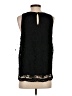 Vince Camuto 100% Polyester Black Sleeveless Blouse Size S - photo 2