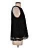 Vince Camuto 100% Polyester Black Sleeveless Blouse Size S - photo 4