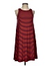 Old Navy Stripes Red Casual Dress Size S - photo 1