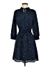 Aqua 100% Polyester Blue Casual Dress Size XS - photo 1